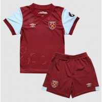 West Ham United Hemmatröja Barn 2023-24 Kortärmad (+ Korta byxor)